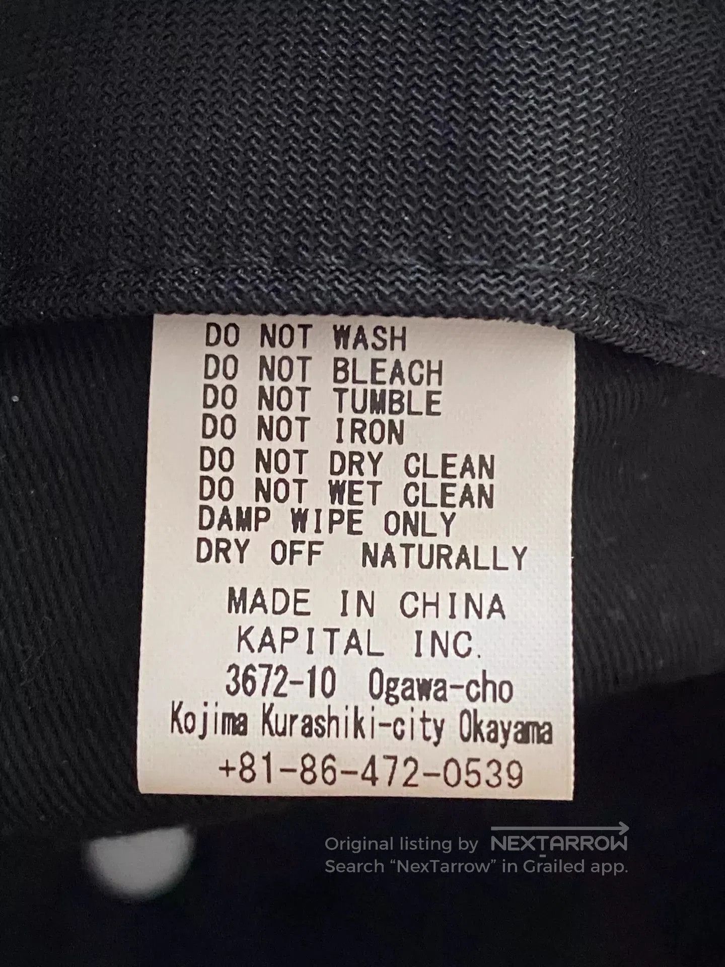 Kapital Kapital Cashew Flower Cap Baseball Cap . Size ONE SIZE - 5 Thumbnail