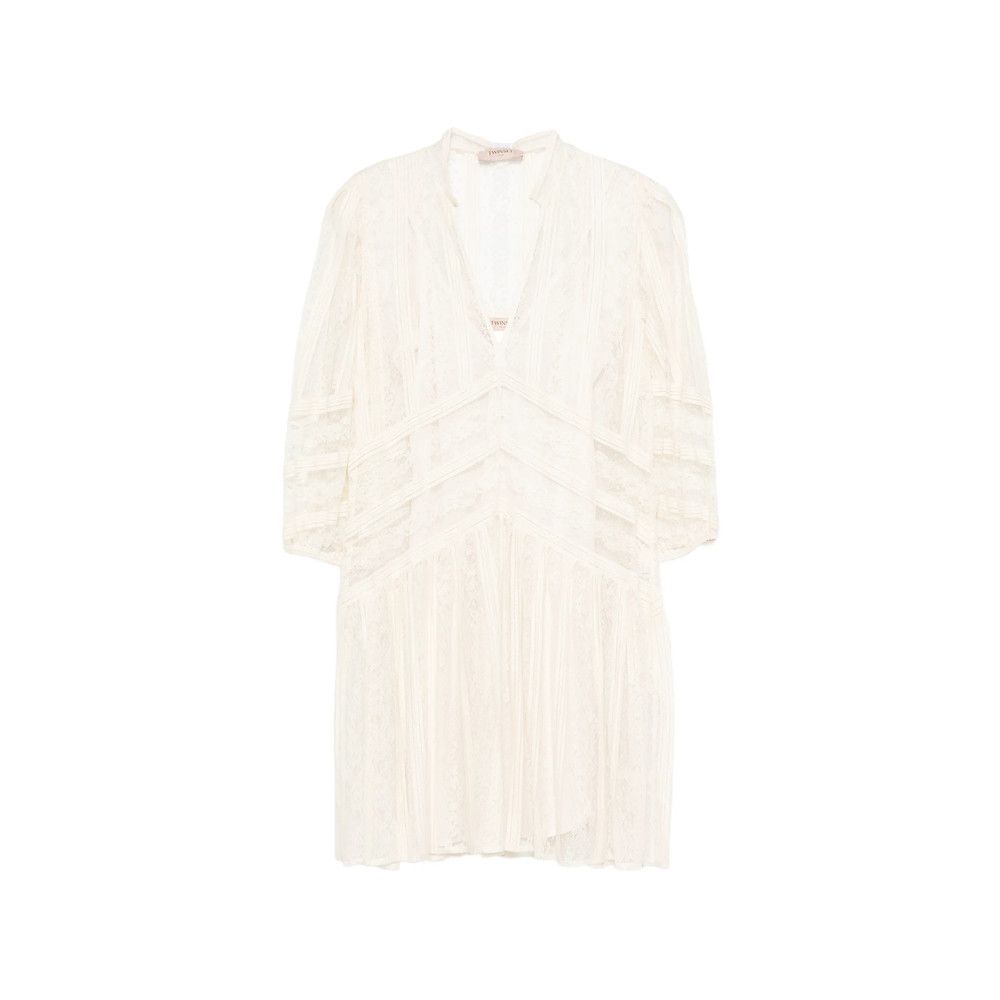 TWINSET Twinset NEUTRALS Dresses - Day Dresses Size S / US 4 / IT 40 - 1 Thumbnail