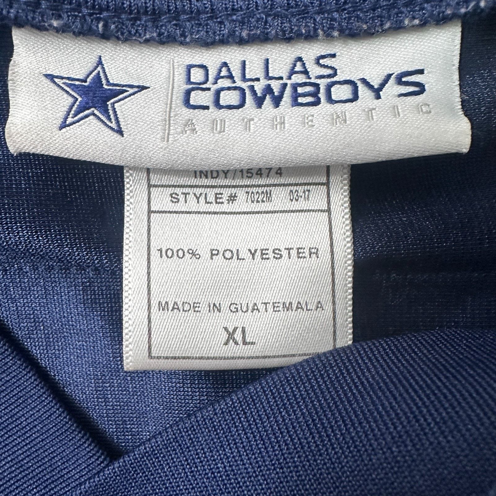 NFL NFL Player Dallas Cowboys Dez Bryant #88 Jersey Mens XL Blue Size US XL / EU 56 / 4 - 7 Thumbnail