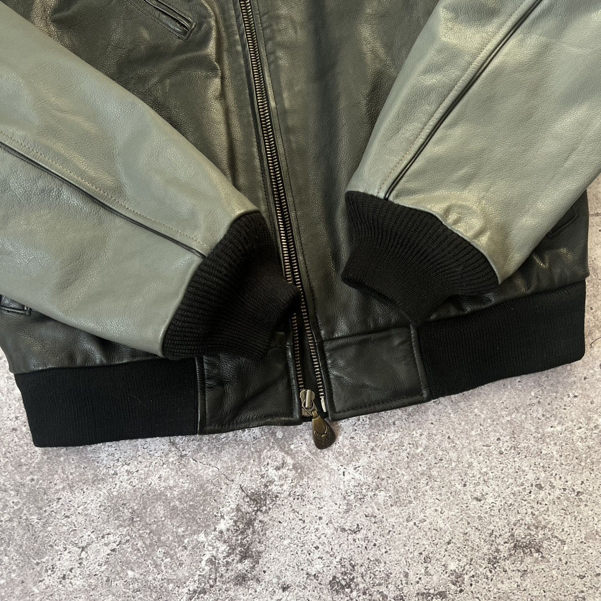 Harley Davidson Vintage Harley-Davidson Leather Varsity Bomber Jacket Size US M / EU 48-50 / 2 - 6 Thumbnail