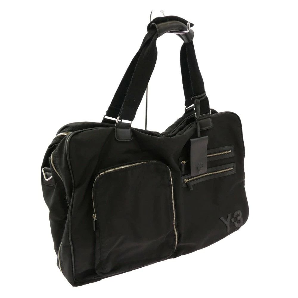 Yohji Yamamoto Y-3 Yohji Yamamoto Logo Nylon Boston Bag duffle tote Size ONE SIZE - 3 Thumbnail