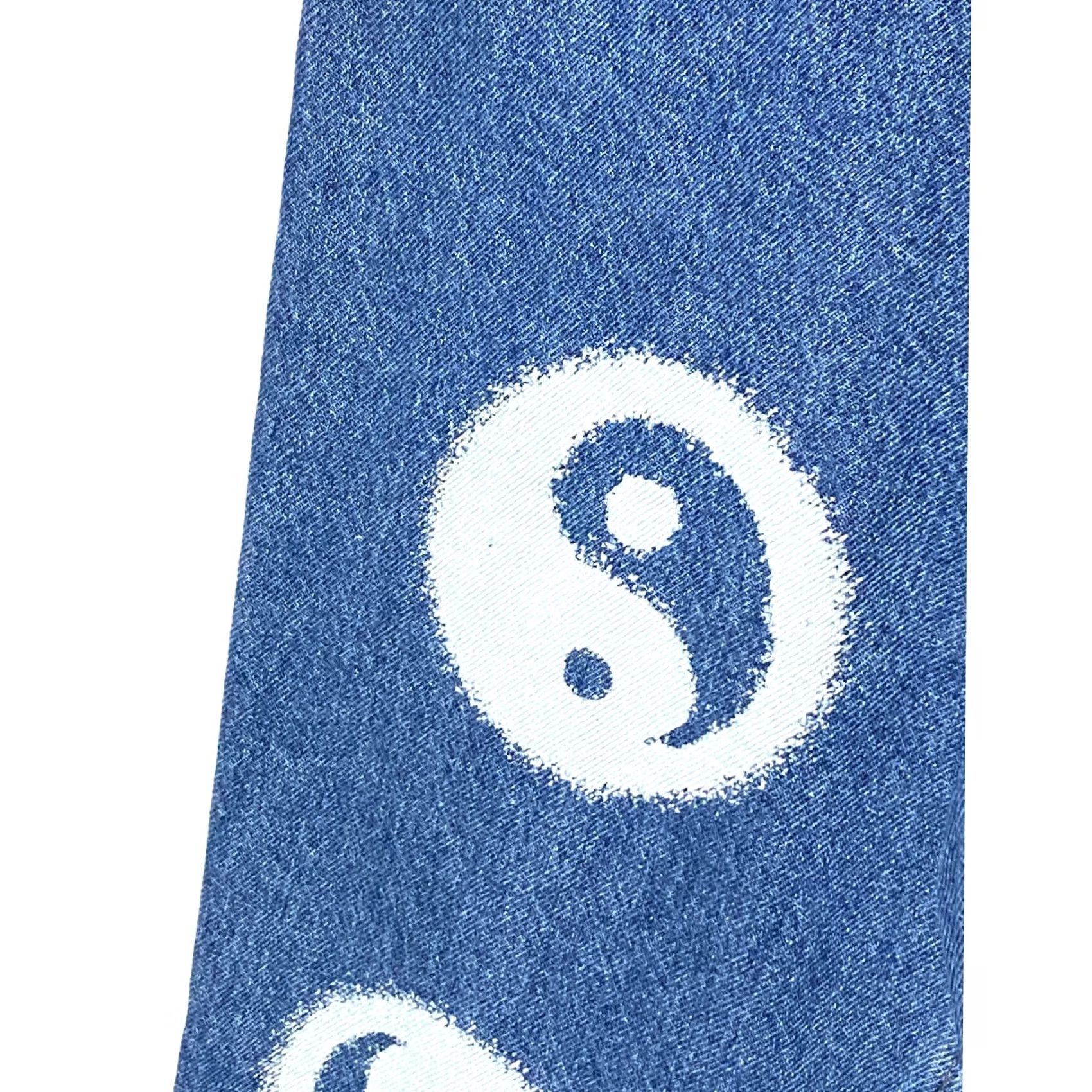 Pacsun PacSun Ying Yang Jeans 90s Boyfriend Womens 26 High Rise Hippie Retro Emo Grunge Blue 5-Pocket Design Jeans Womens Size 26" / US 2 / IT 38 - 3 Thumbnail