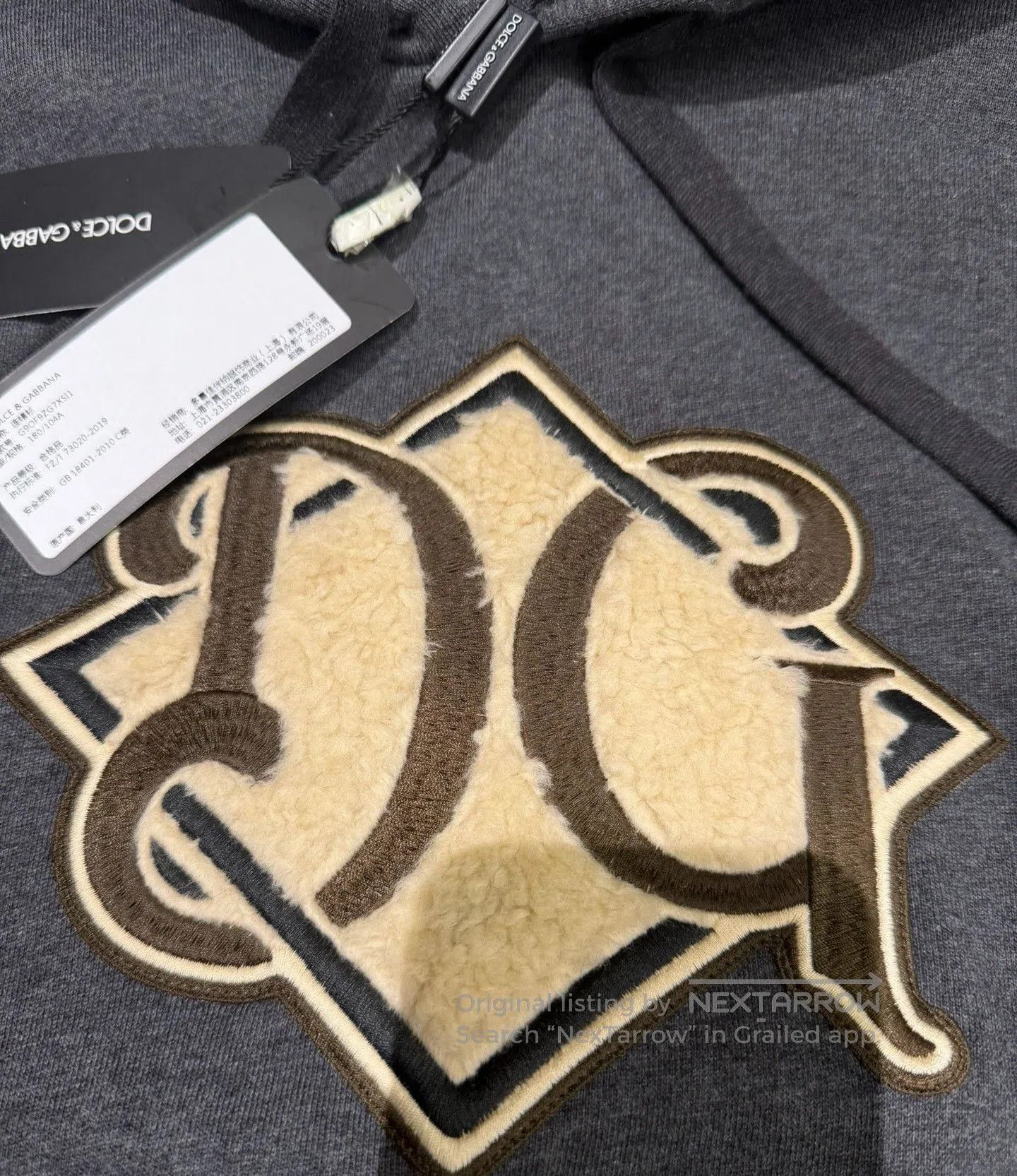 Dolce & Gabbana Dolce & Gabbana Men's Gray Sweatshirt. Size US L / EU 52-54 / 3 - 2 Thumbnail