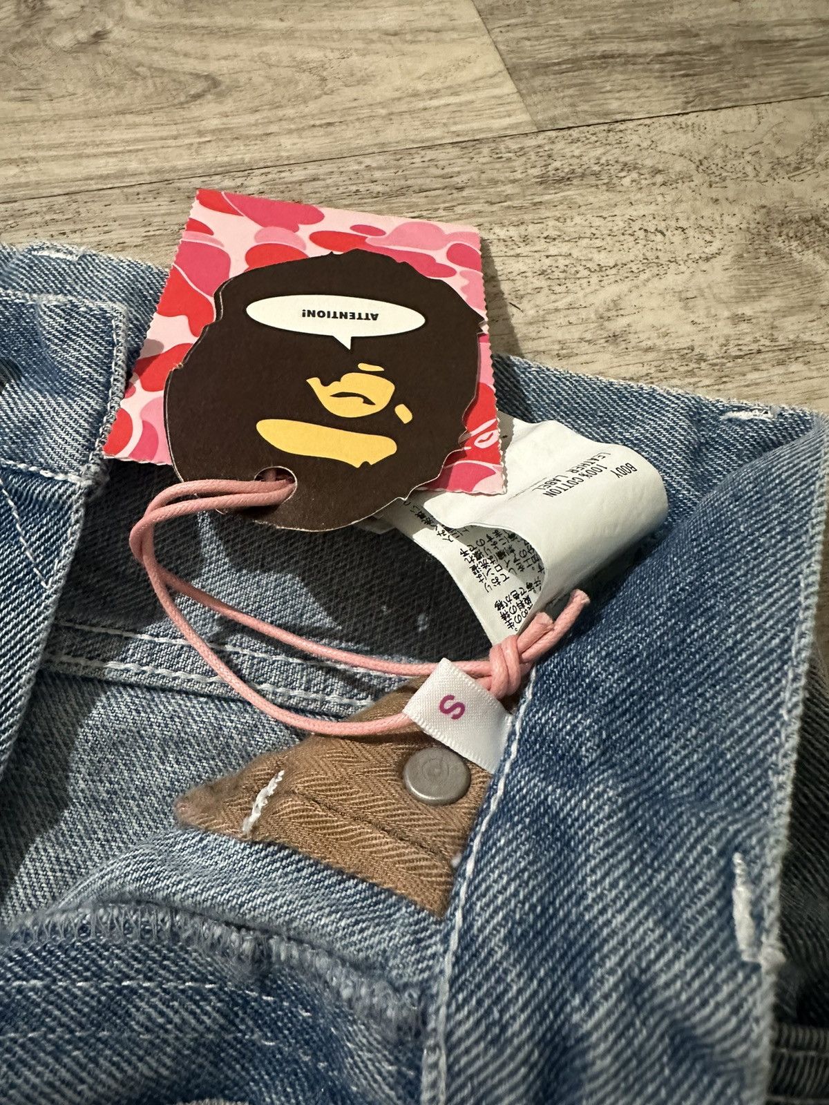 Bape Women’s Blue Bape Jeans Size 26" / US 2 / IT 38 - 4 Thumbnail