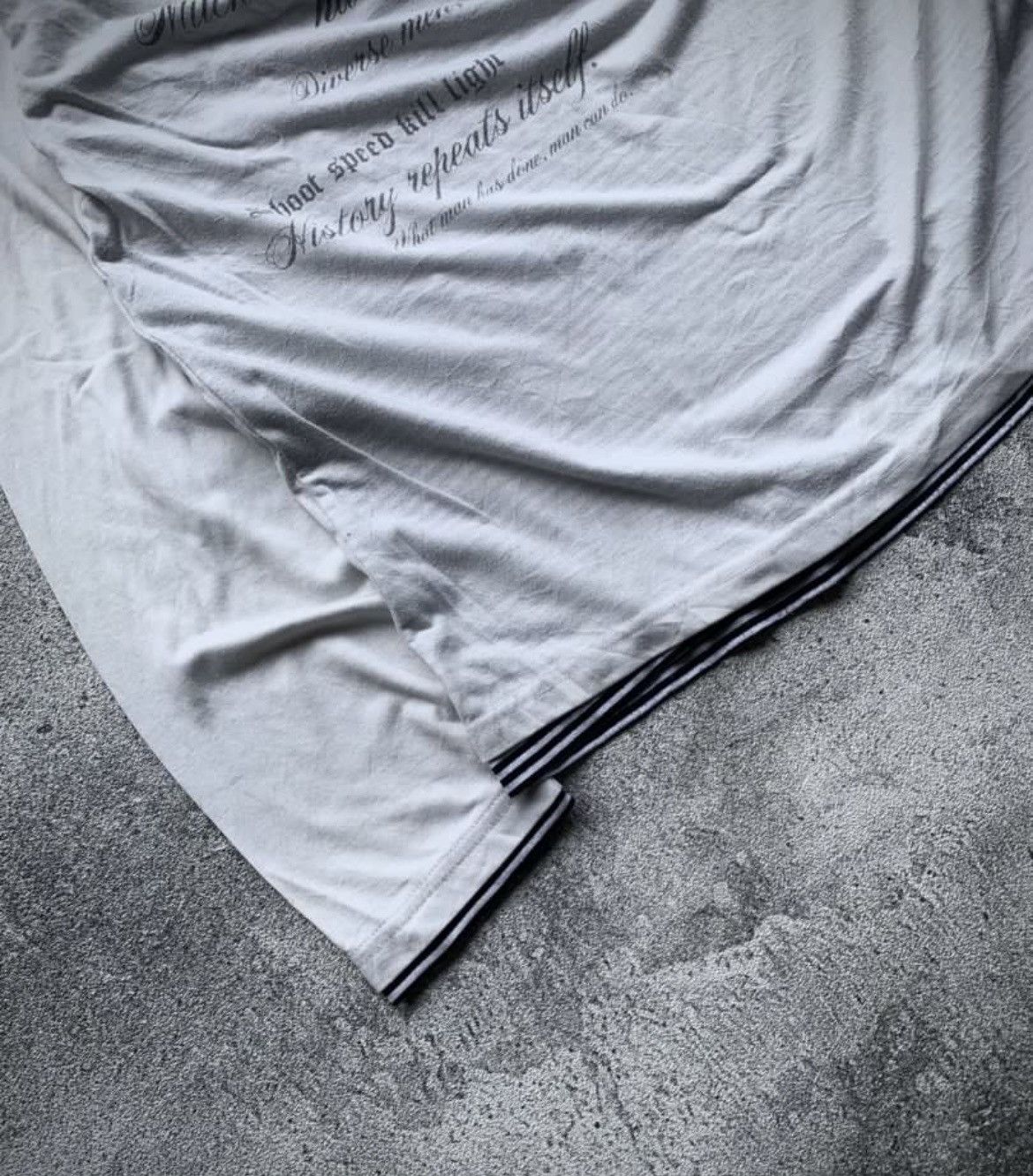 Japanese Brand Defectif Struct Jalan Brand Grunge Style Striped Long Sleeve Size US S / EU 44-46 / 1 - 2 Thumbnail