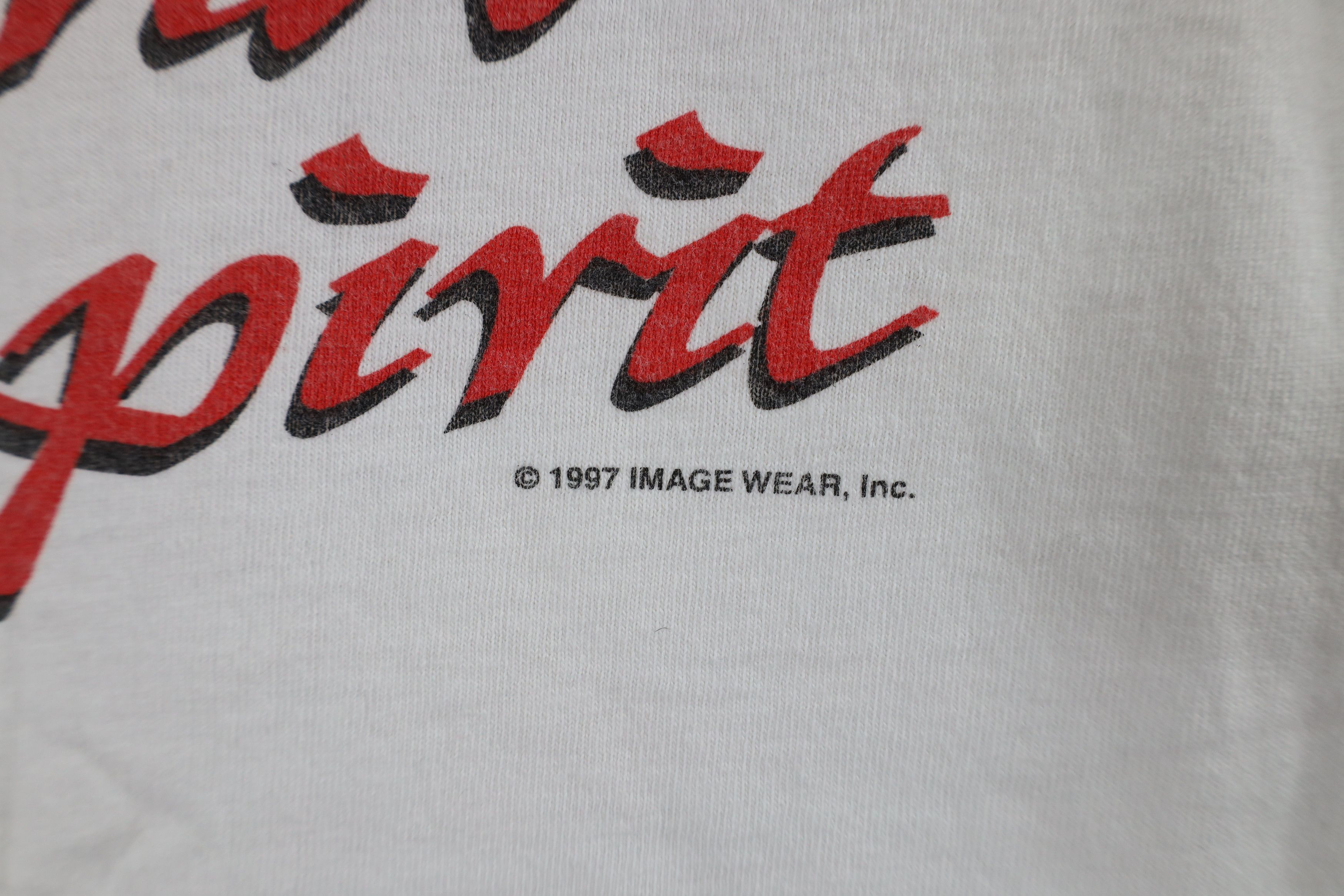 Vintage Vintage 90s Martial Arts America T-Shirt White Cotton Size US M / EU 48-50 / 2 - 10 Thumbnail