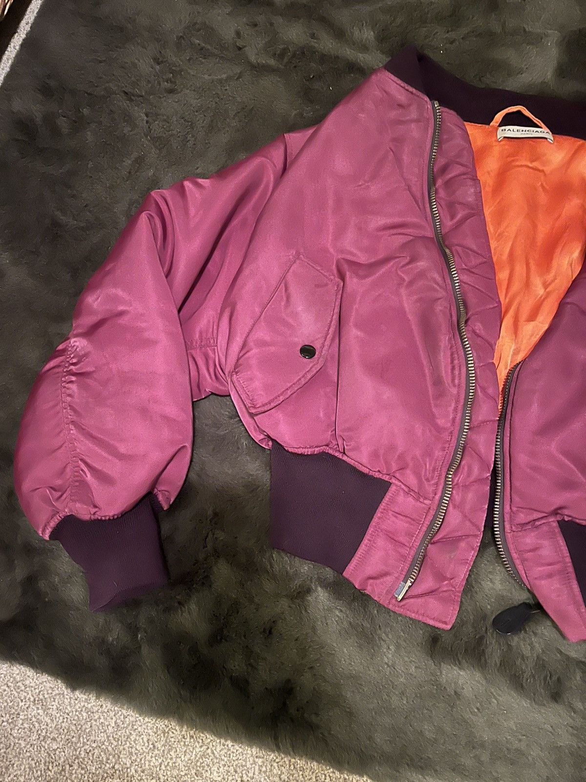 Balenciaga 2016 Balenciaga Bomber Jacket Size US S / EU 44-46 / 1 - 9 Thumbnail
