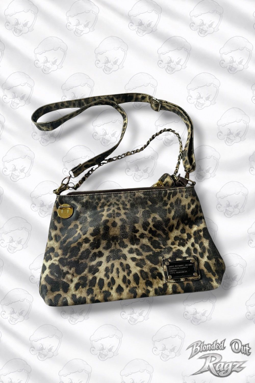 Marc Jacobs Marc Jacobs Animal Print Cheetah Vegan Faux Leather Bag Size ONE SIZE - 1 Thumbnail