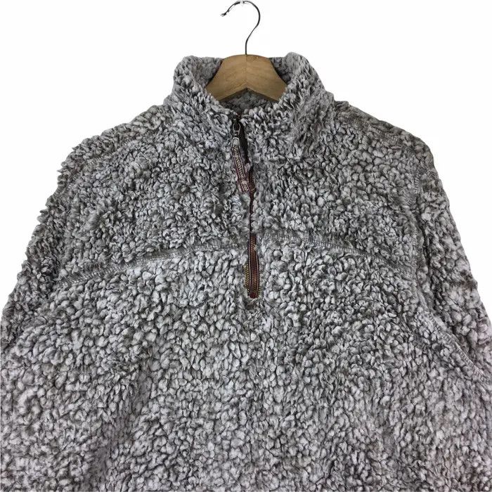 Vintage Vtg ALPINE SHERPA Heavy Fleece Jacket Sweater Windbreaker Size XXL / US 16-18 / IT 52-54 - 2 Thumbnail