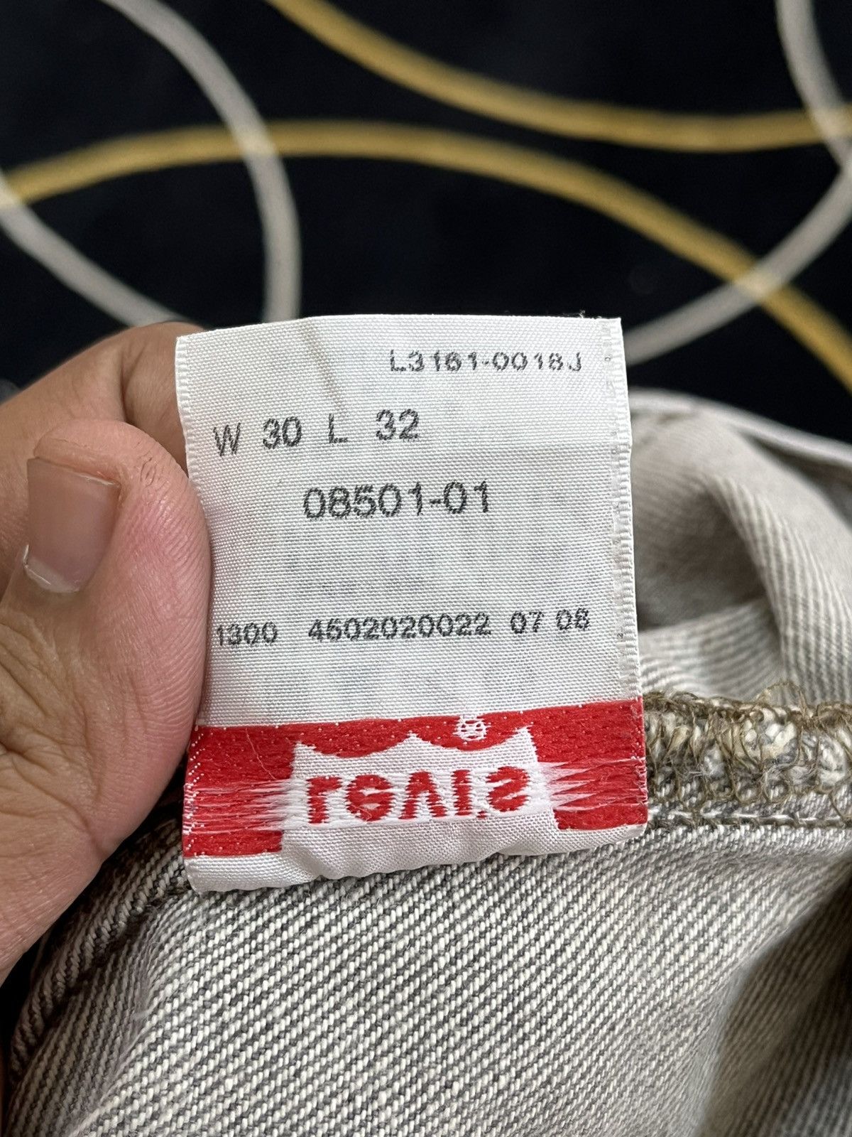 Levi's × Levi's Vintage Clothing Vintage Levi’s 501 Faded Distressed Denim Size US 30 / EU 46 - 9 Thumbnail