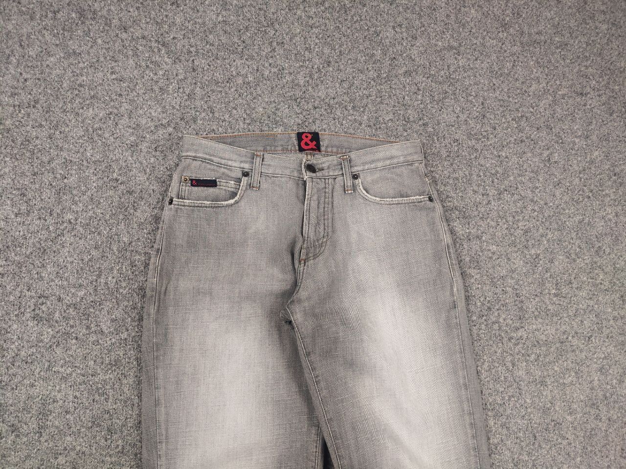 Vintage Dolce & Gabbana Work Project Faded Gray Denim Jeans