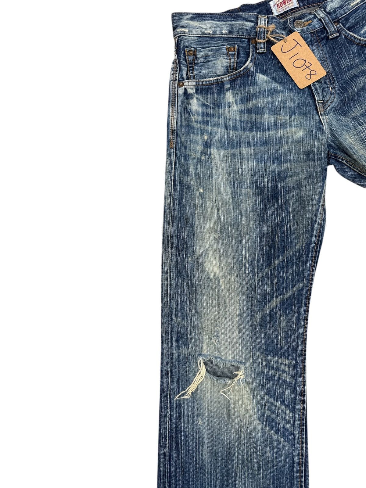 Kapital Japanese Edwin Exclusive Distressed Jeans Size US 31 - 5 Thumbnail