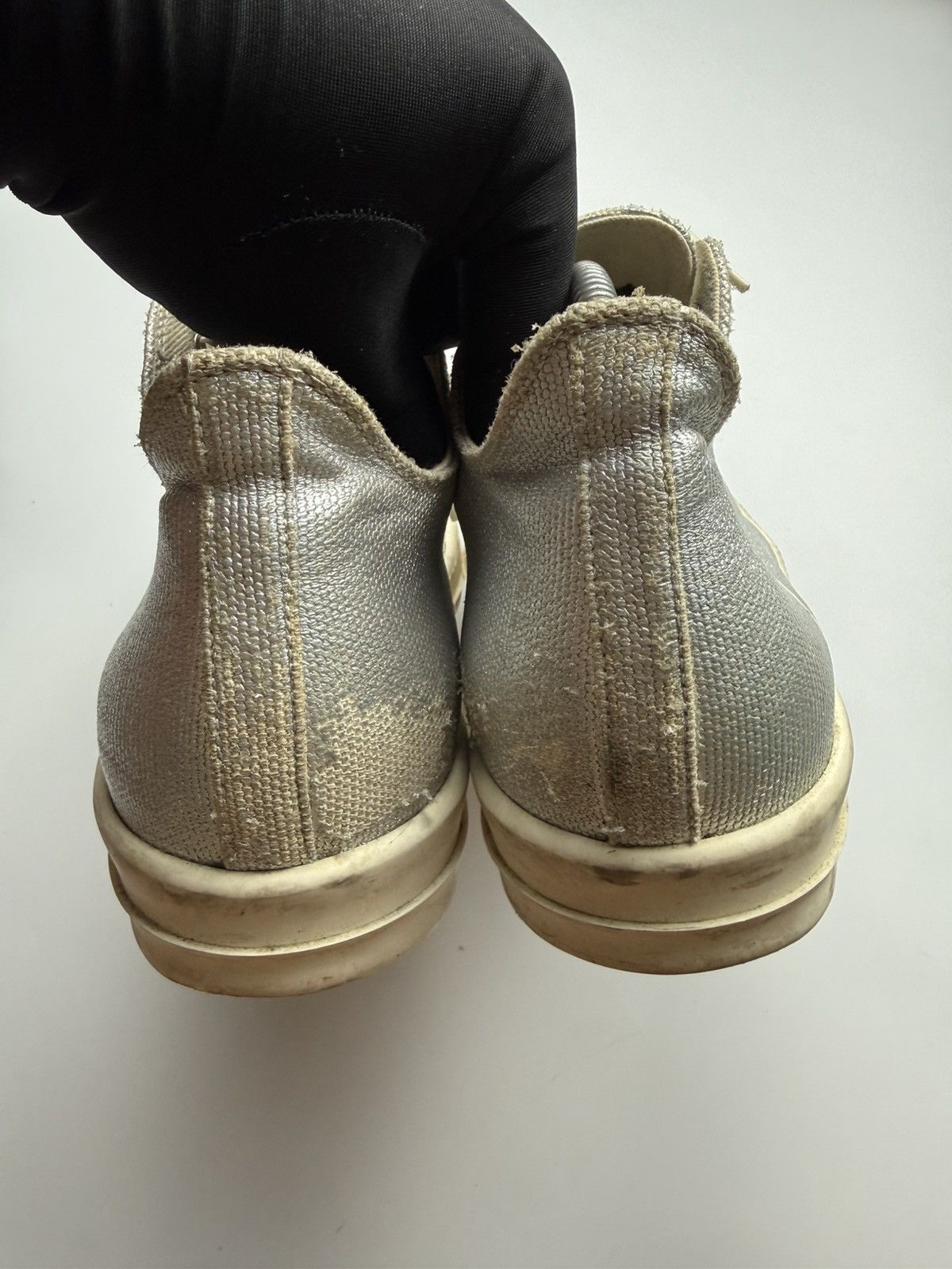 Rick Owens Rick Owens Drkshdw Silver Ramones Size US 9 / EU 42 - 5 Thumbnail