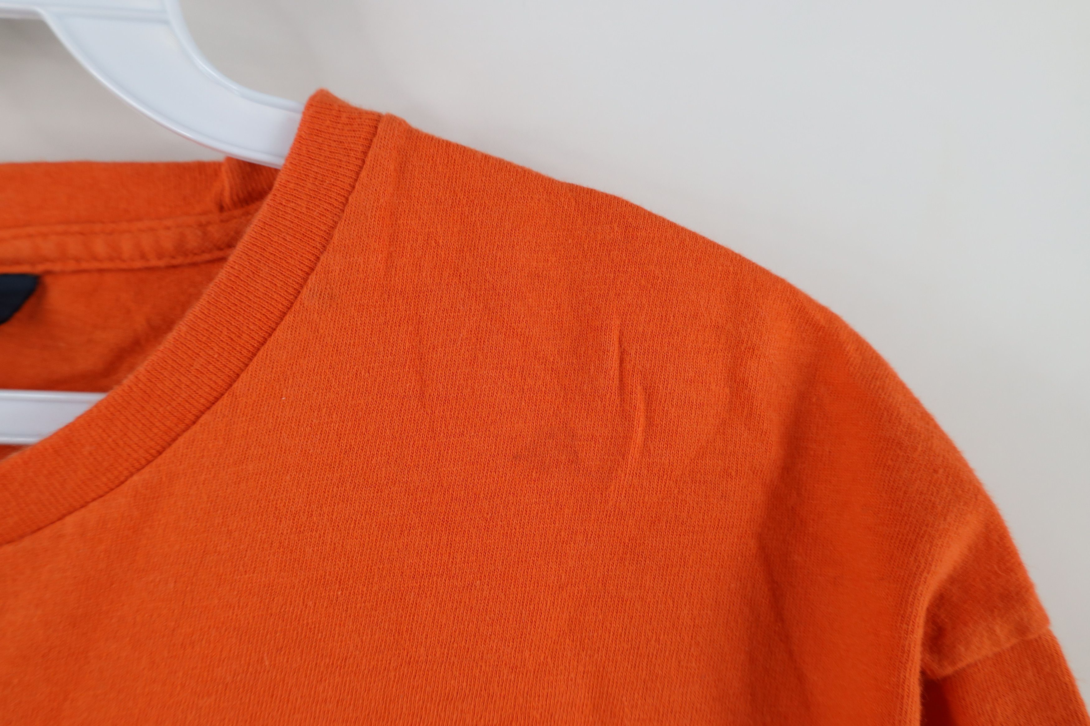 Ralph Lauren Vintage 90s Ralph Lauren Short Sleeve T-Shirt Orange Cotton Size US S / EU 44-46 / 1 - 4 Thumbnail