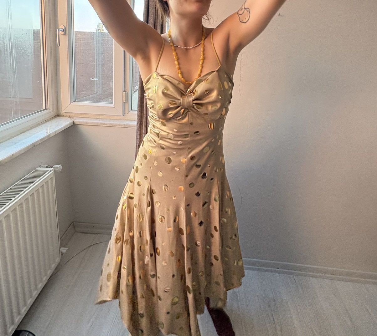 Vintage Vintage dress Size L / US 10 / IT 46 - 2 Thumbnail