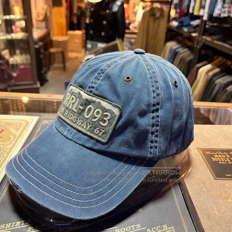 RRL Ralph Lauren RRL Ralph Lauren Trucker hat, baseball cap, hat Size ONE SIZE - 3 Thumbnail