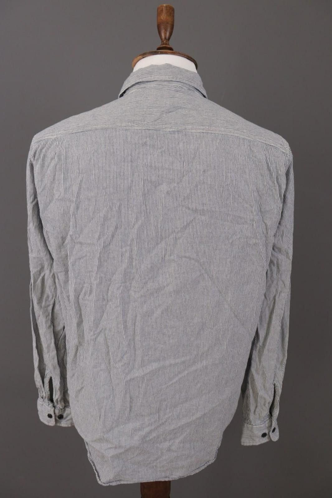 Denim & Supply Ralph Lauren Denim & Supply Ralph Lauren Gray Pockets Shirt Sz L Size US L / EU 52-54 / 3 - 7 Thumbnail