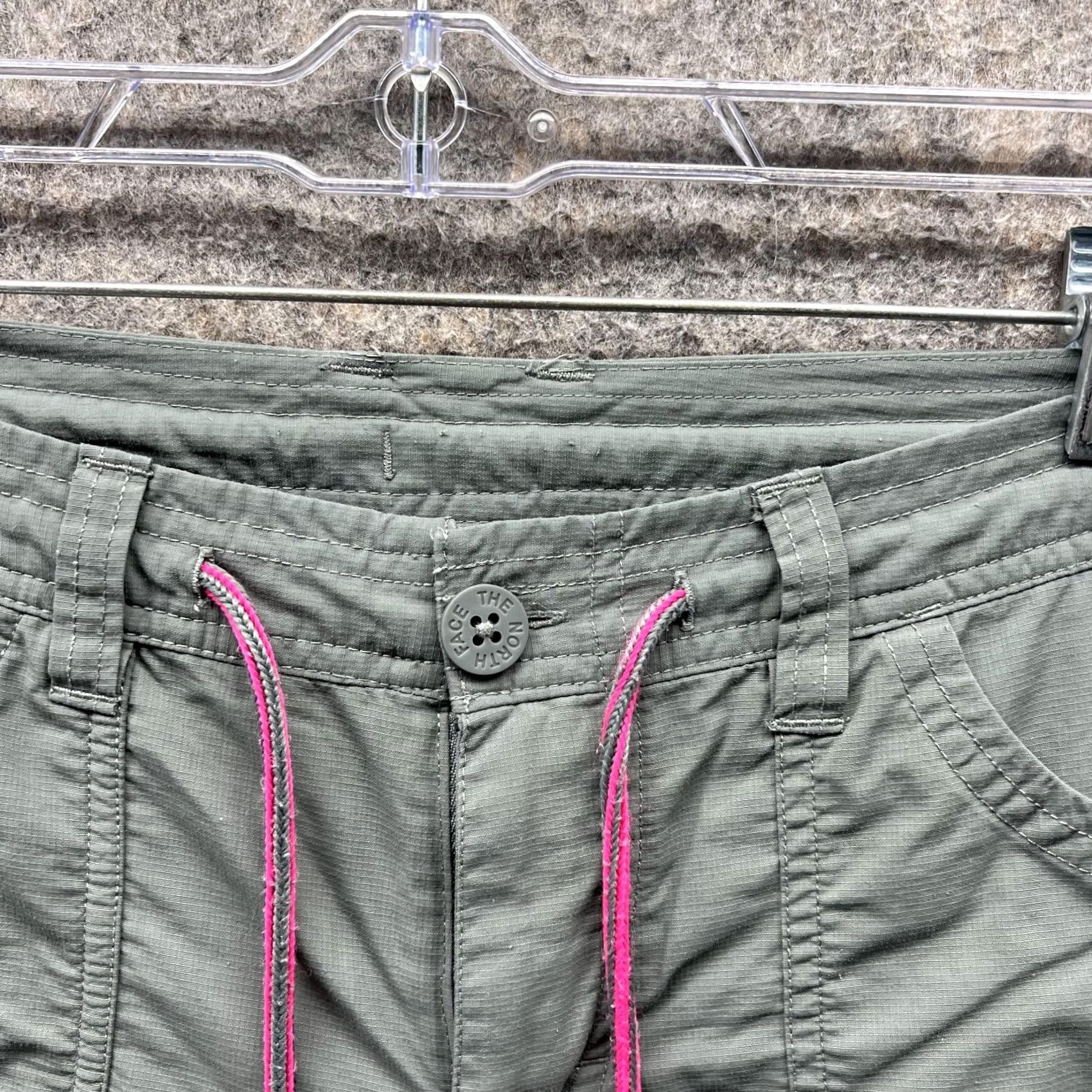 The North Face The North Face Pants Womens 4 Green Women Pink Casual Drawstring Polyester Hiking Hike Size 27" / US 4 / IT 40 - 6 Thumbnail