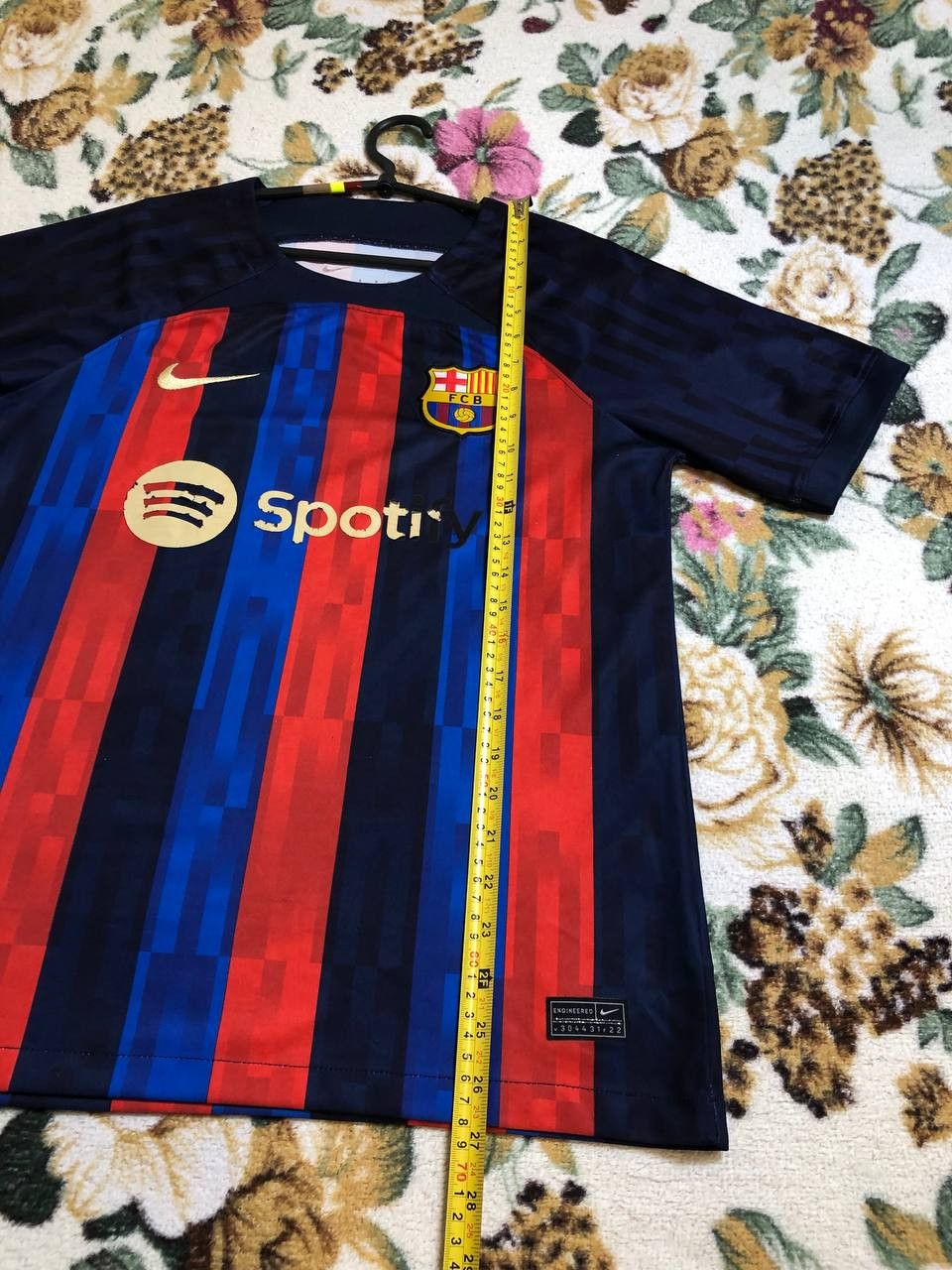 Nike Nike FC Barcelona Spotify Soccer Jersey football tee Size US S / EU 44-46 / 1 - 8 Thumbnail