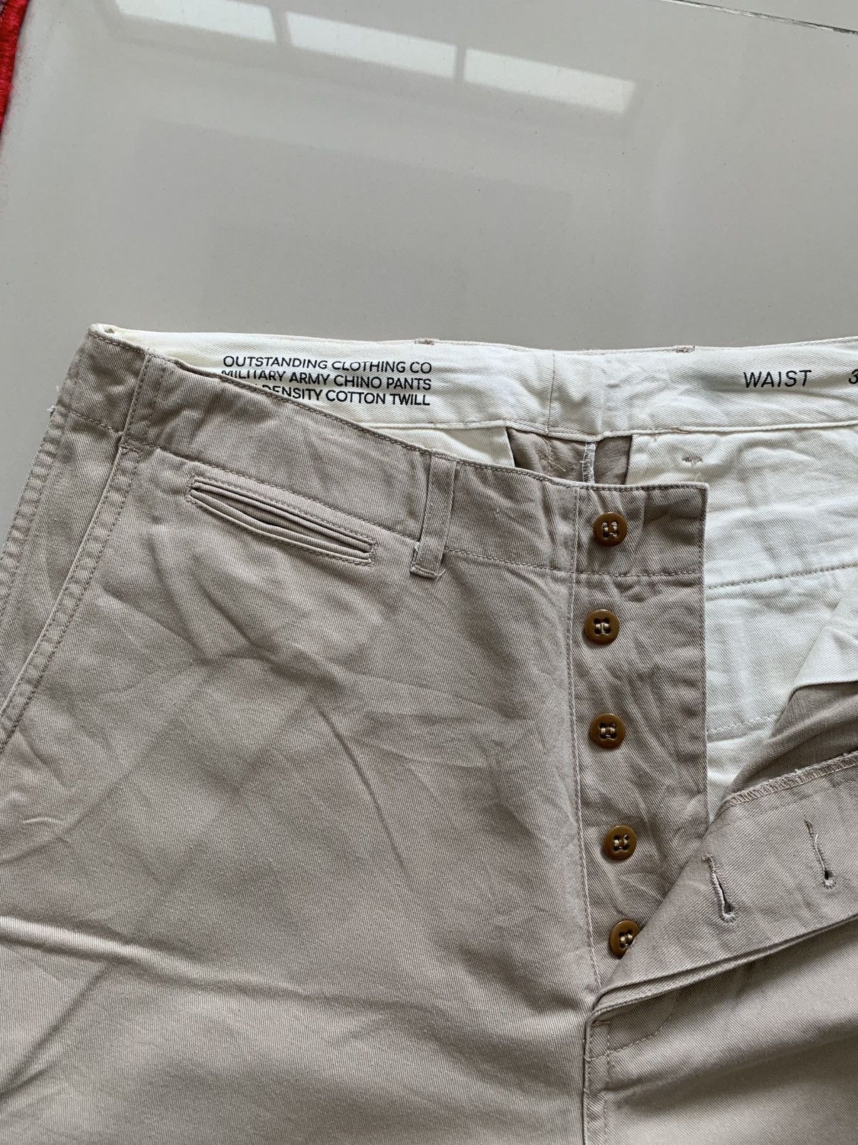Japanese Brand Outstanding Co Us Army 1941 Military Officer Trousers Size US 32 / EU 48 - 4 Thumbnail