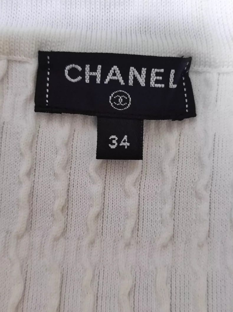 Chanel Chanel Number 31 knitted sleeveless dress Size XXS / US 00 / IT 34 - 3 Thumbnail