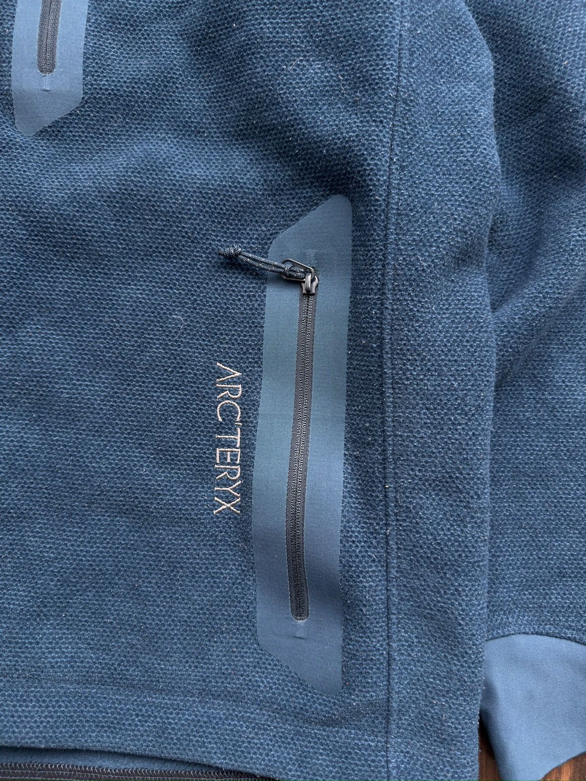 Arc'teryx ARC'TERYX Blue Fleece Zip-up Sweater Jacket Made in Canada Size US L / EU 52-54 / 3 - 3 Thumbnail