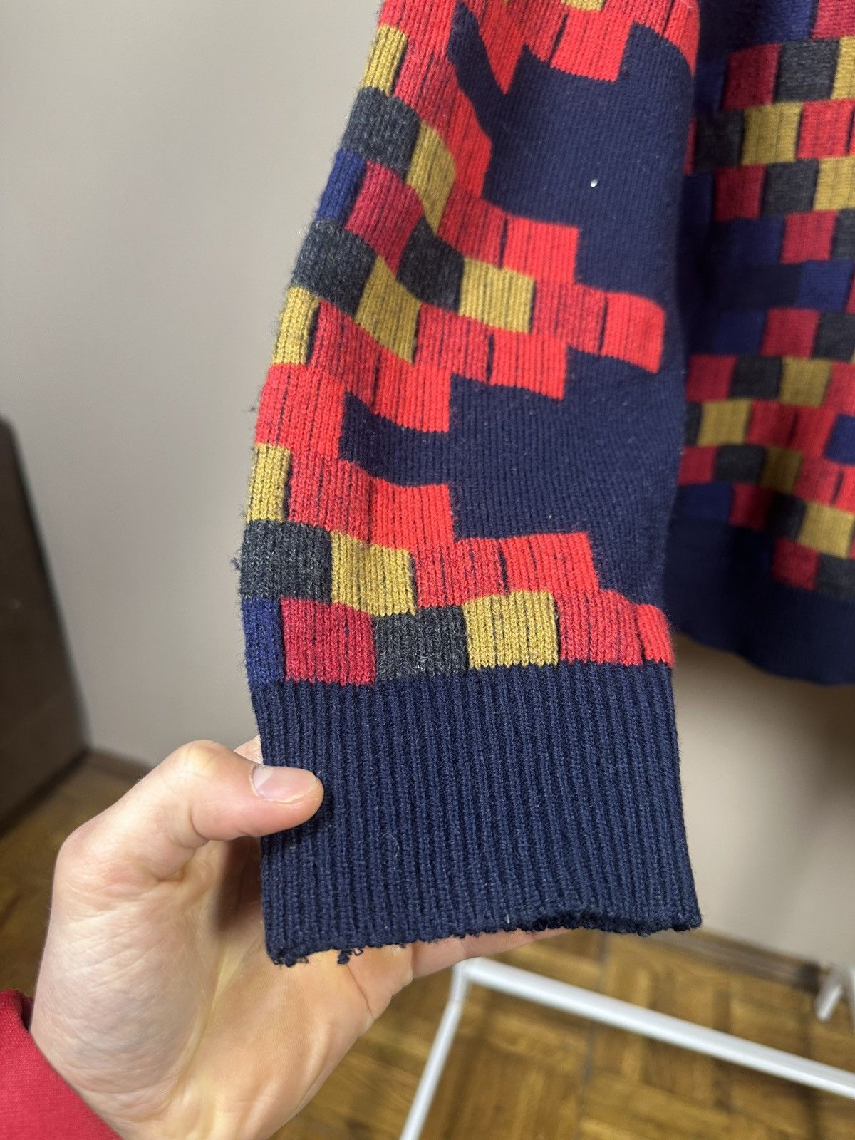 Carlo Colucci Vintage Carlo colucci sweater Size US XL / EU 56 / 4 - 3 Thumbnail
