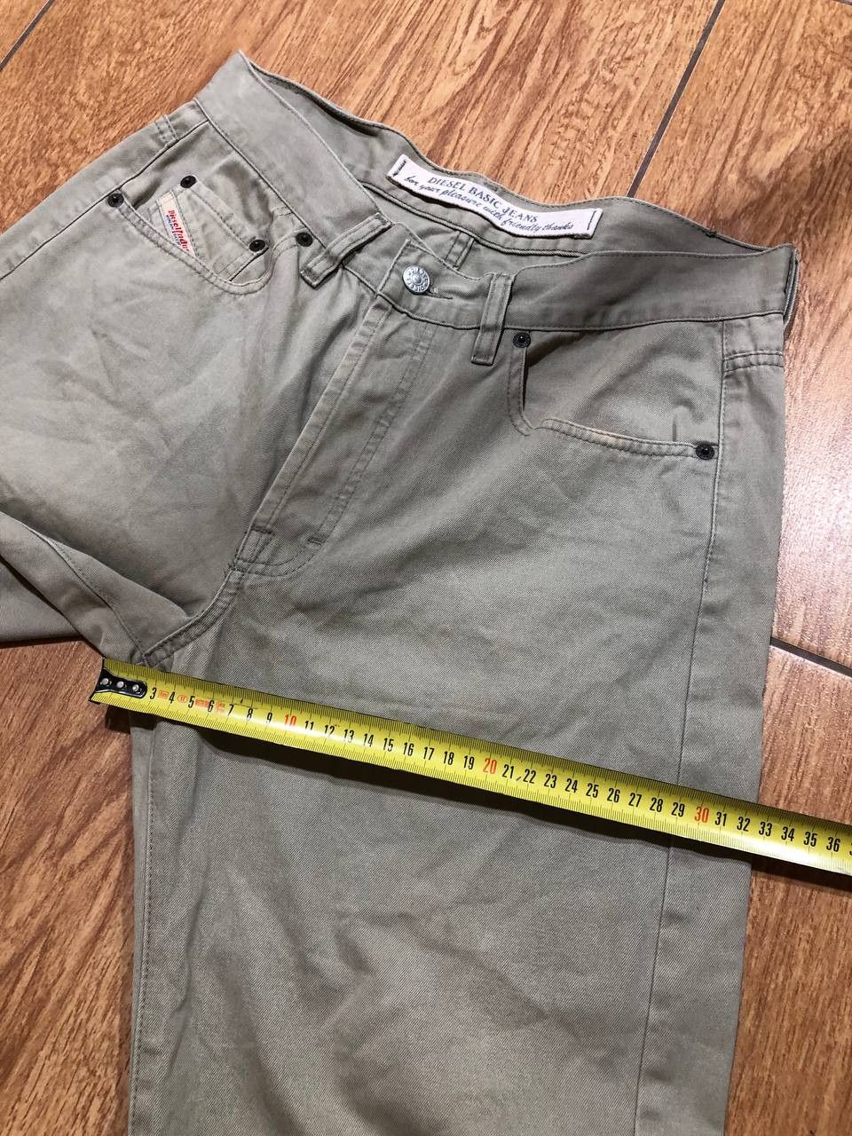 Diesel DIESEL Flared Wide Leg Regular Waist chino Pants Size US 33 - 12 Thumbnail