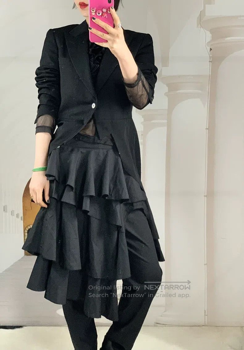 Comme des Garcons Comme Des Garcons size M Layered Flounce Wool Trousers Size 25" / US 0 / IT 36 - 6 Thumbnail