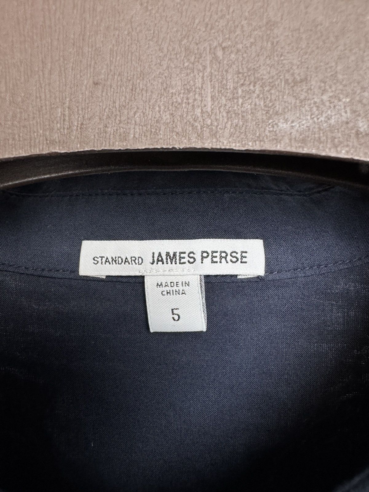 James Perse Standard James Perse solid navy blue vintage rare ls shirt Size US XXL / EU 58 / 5 - 11 Thumbnail