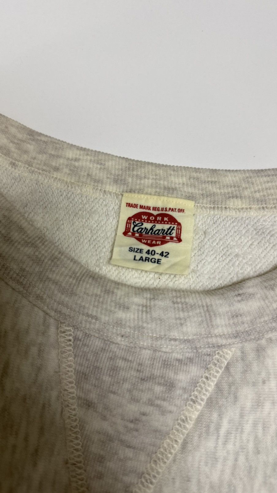 Carhartt Vintage carhartt 50s sweatshirts OG rare item Size US L / EU 52-54 / 3 - 15 Thumbnail