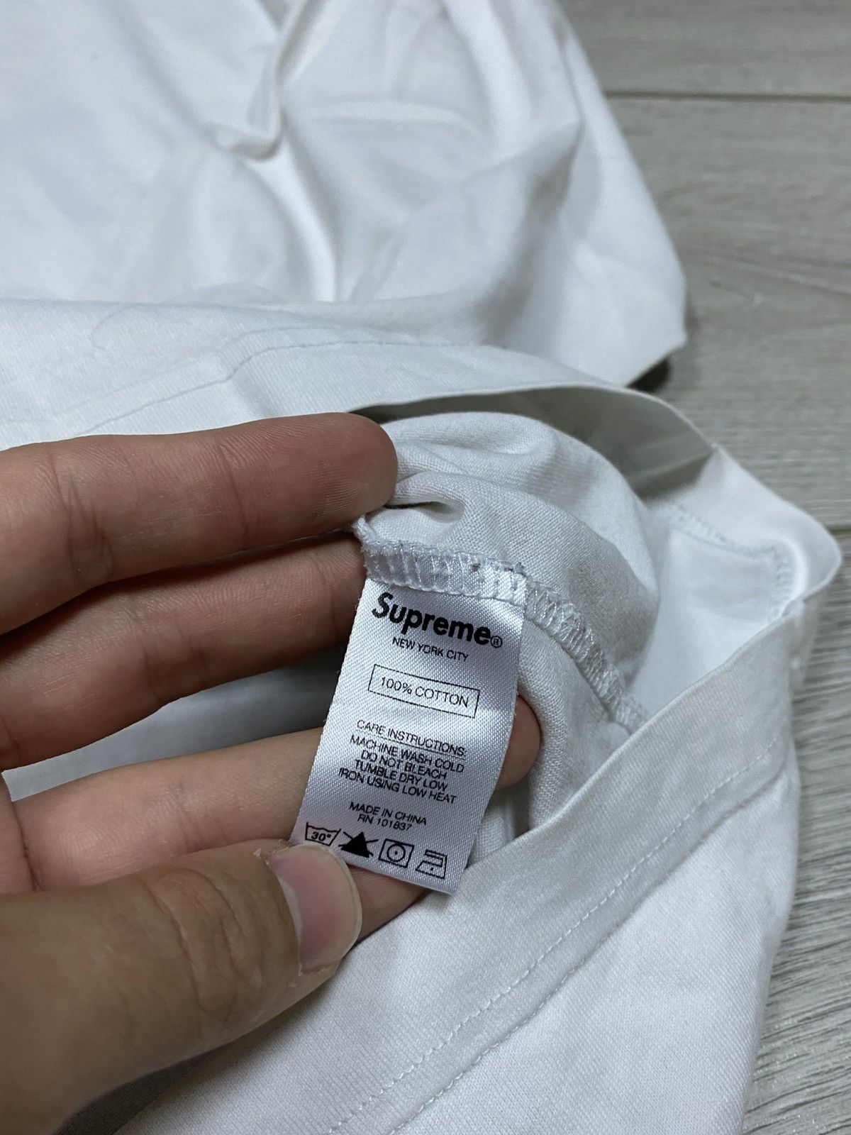 Supreme Supreme multicolor collar rib spell out longsleeve Size US M / EU 48-50 / 2 - 5 Thumbnail