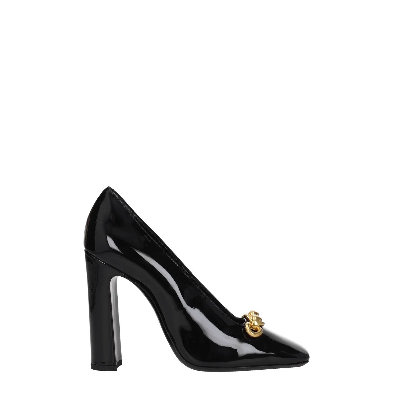 Saint Laurent Paris ob1o1e1124 Patent Leather Pumps in Black Size US 6.5 / IT 36.5 - 1 Thumbnail