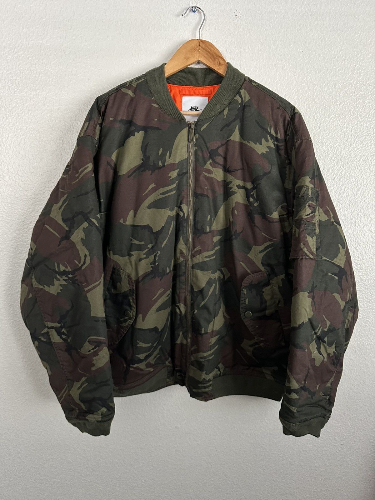 Nike × Undercover Nike x Undercover MA-1 Knit Bomber Jacket