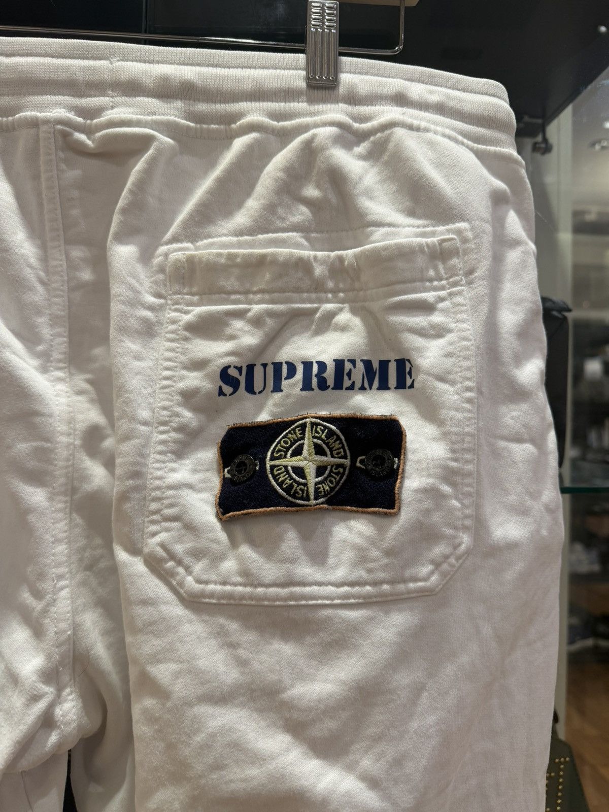 Stone Island × Supreme Supreme x Stone Island Sweatpants Size US 36 / EU 52 - 4 Thumbnail