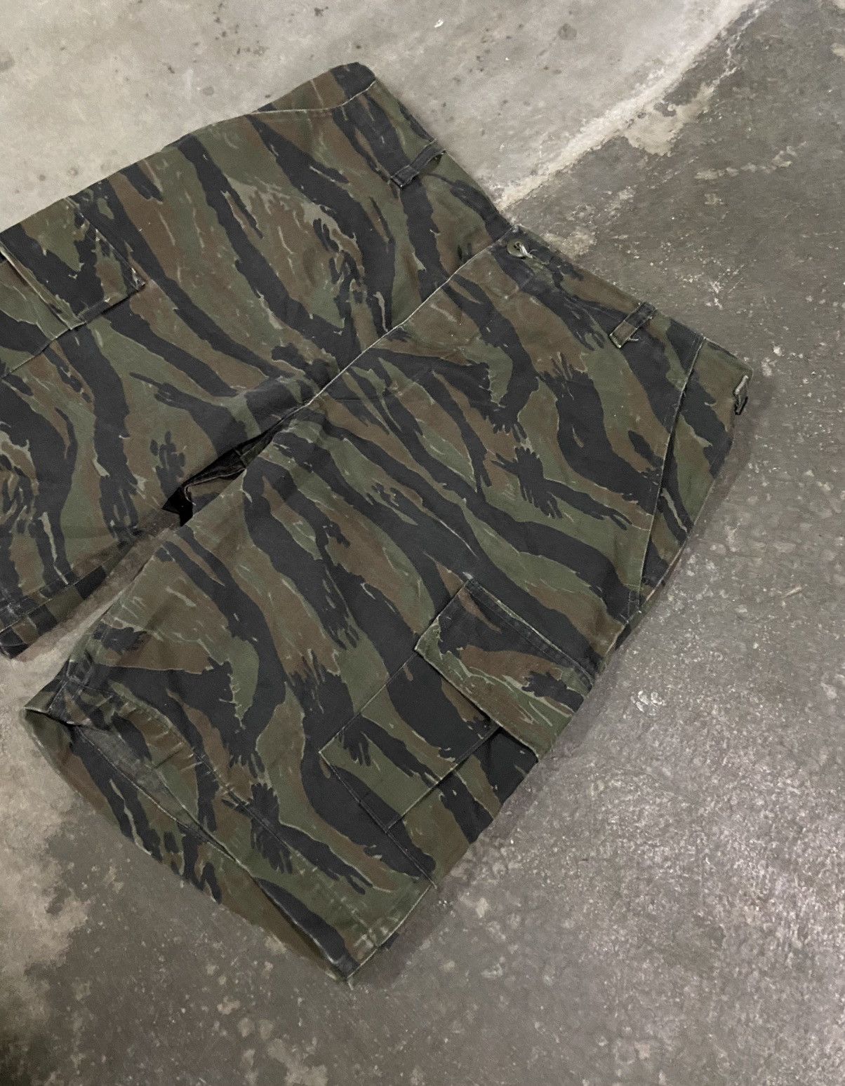 Mister Freedom × Other Vintage Tigers Stripe Shorts Size US 36 / EU 52 - 3 Thumbnail