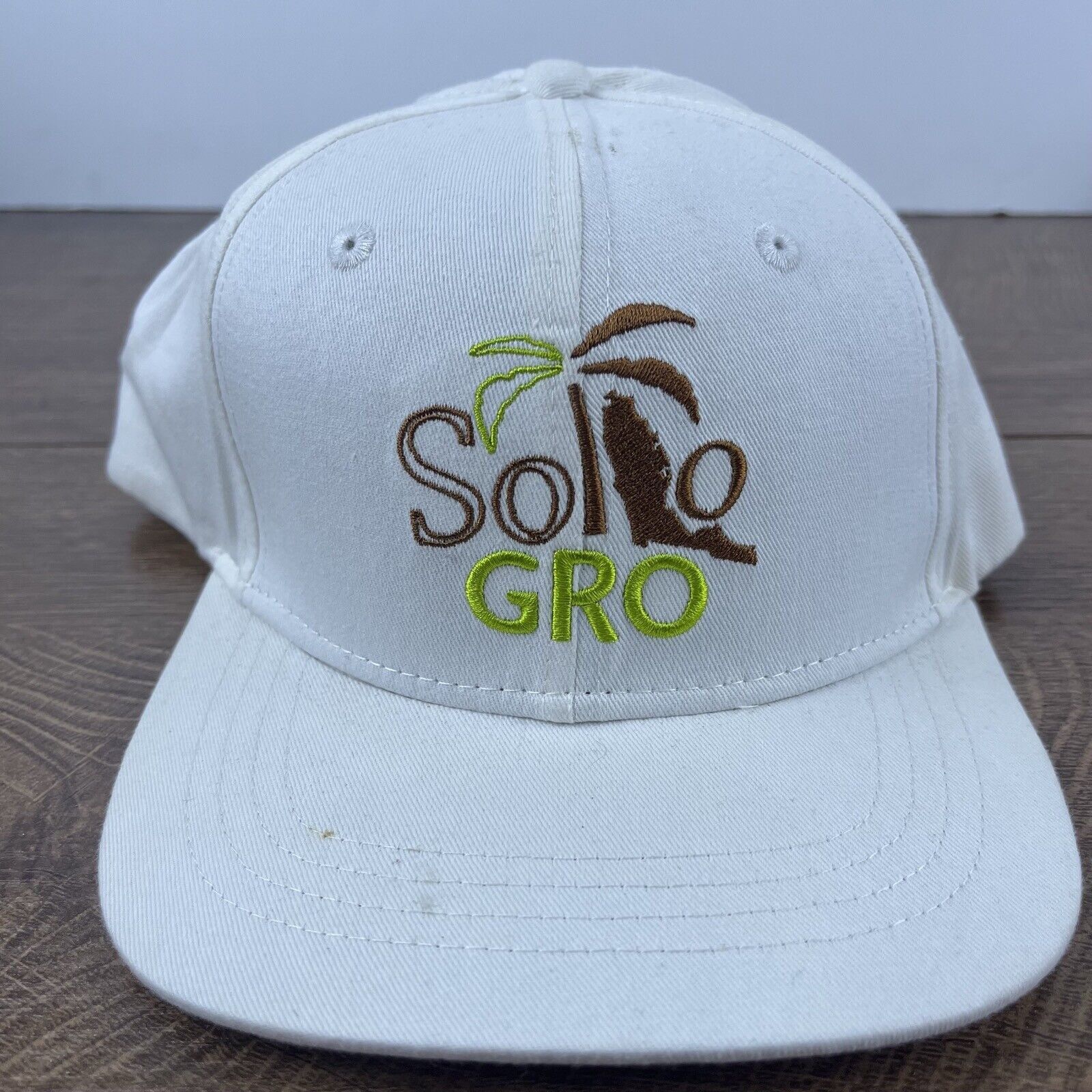 Other Solo Florida Gro Hat Snapback Hat White Adjustable Hat Adult Size ONE SIZE - 3 Thumbnail