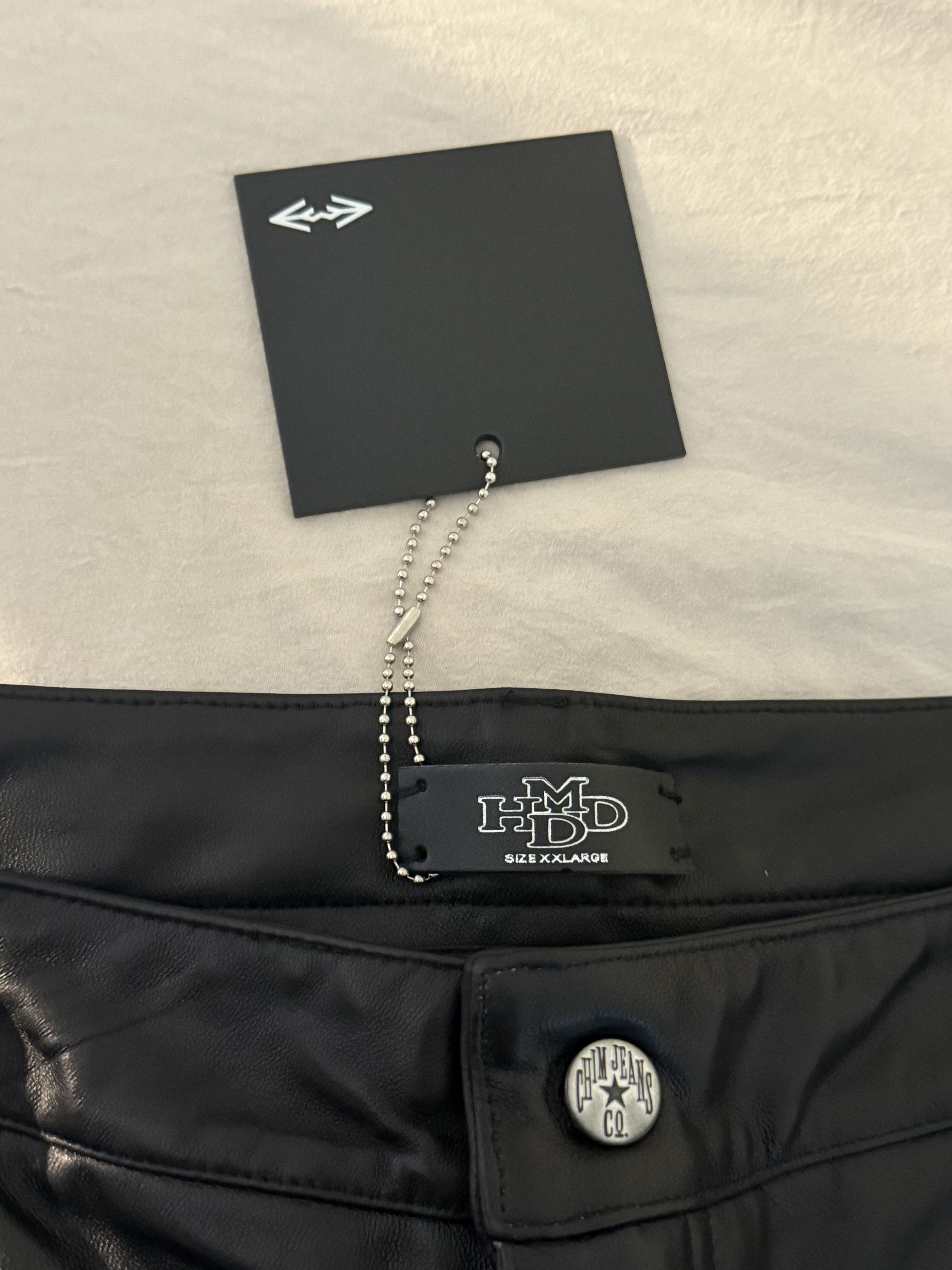 HMDD HMDD Leather Lamb Chop Shorts Size US 40 / EU 56 - 3 Thumbnail