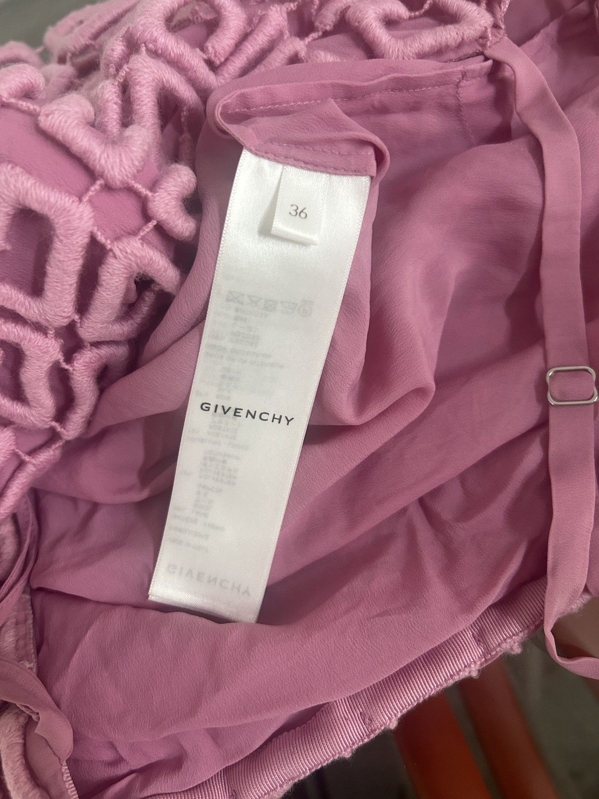 Givenchy MMW SS 2020 4G Macrame Logo camisole Size S / US 4 / IT 40 - 5 Thumbnail