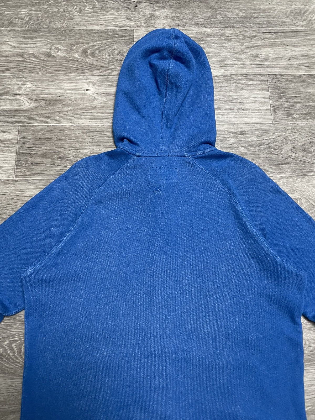 Armani Vintage Armani Jeans Blue Logo Zip-Up Hoodie Size US M / EU 48-50 / 2 - 14 Thumbnail