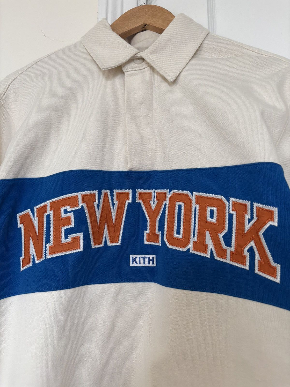 Kith Kith New York Knicks Collared Pullover Size L Size US L / EU 52-54 / 3 - 3 Thumbnail