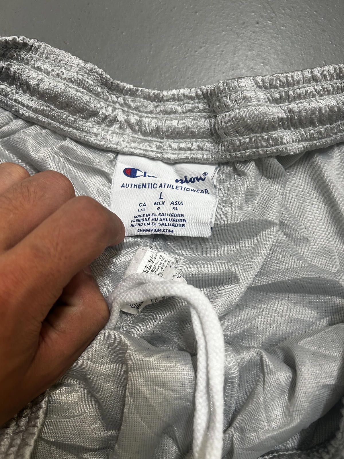 Champion Champion Men's Athletic Shorts - Silver L Size US 34 / EU 50 - 3 Thumbnail