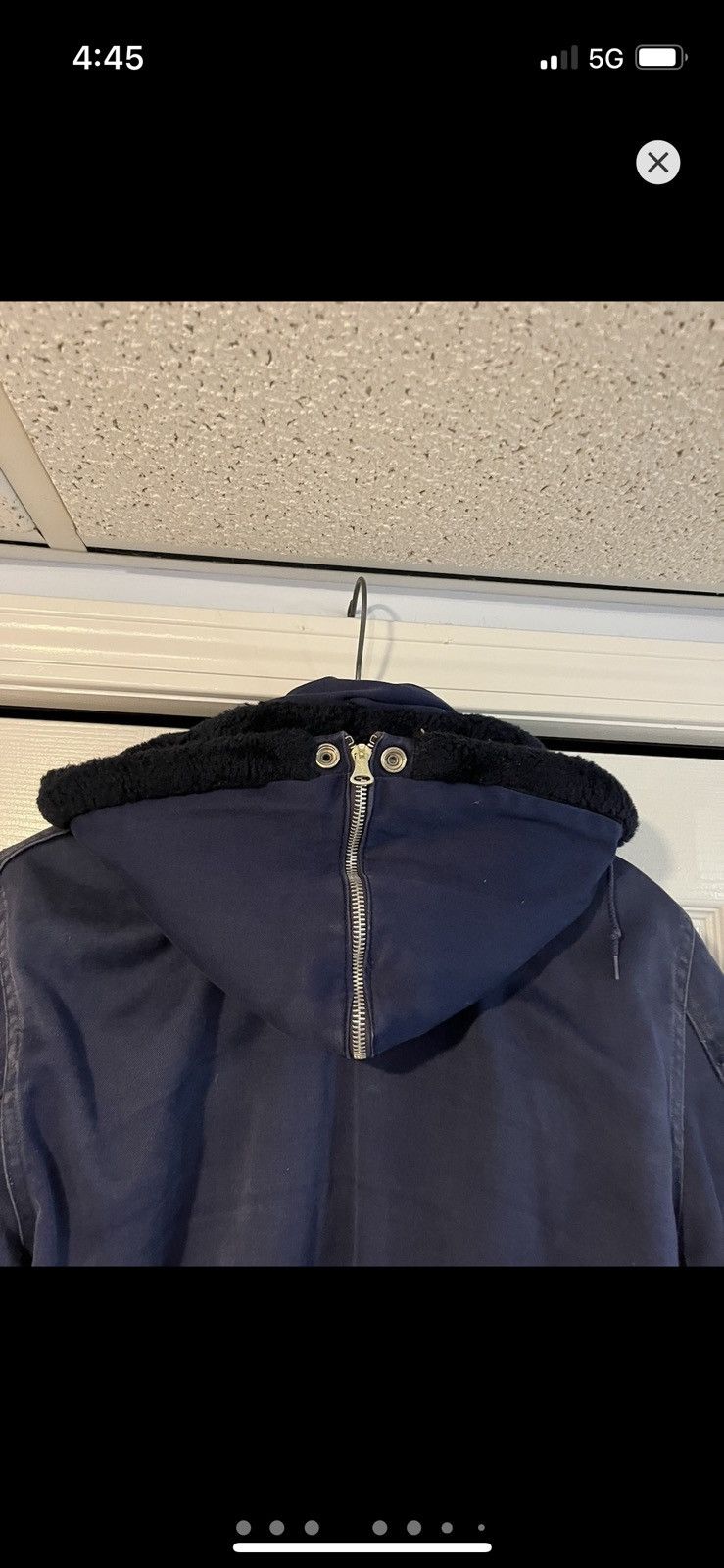 Carhartt Canvas Blue Police Dept Parka Size US XL / EU 56 / 4 - 5 Thumbnail