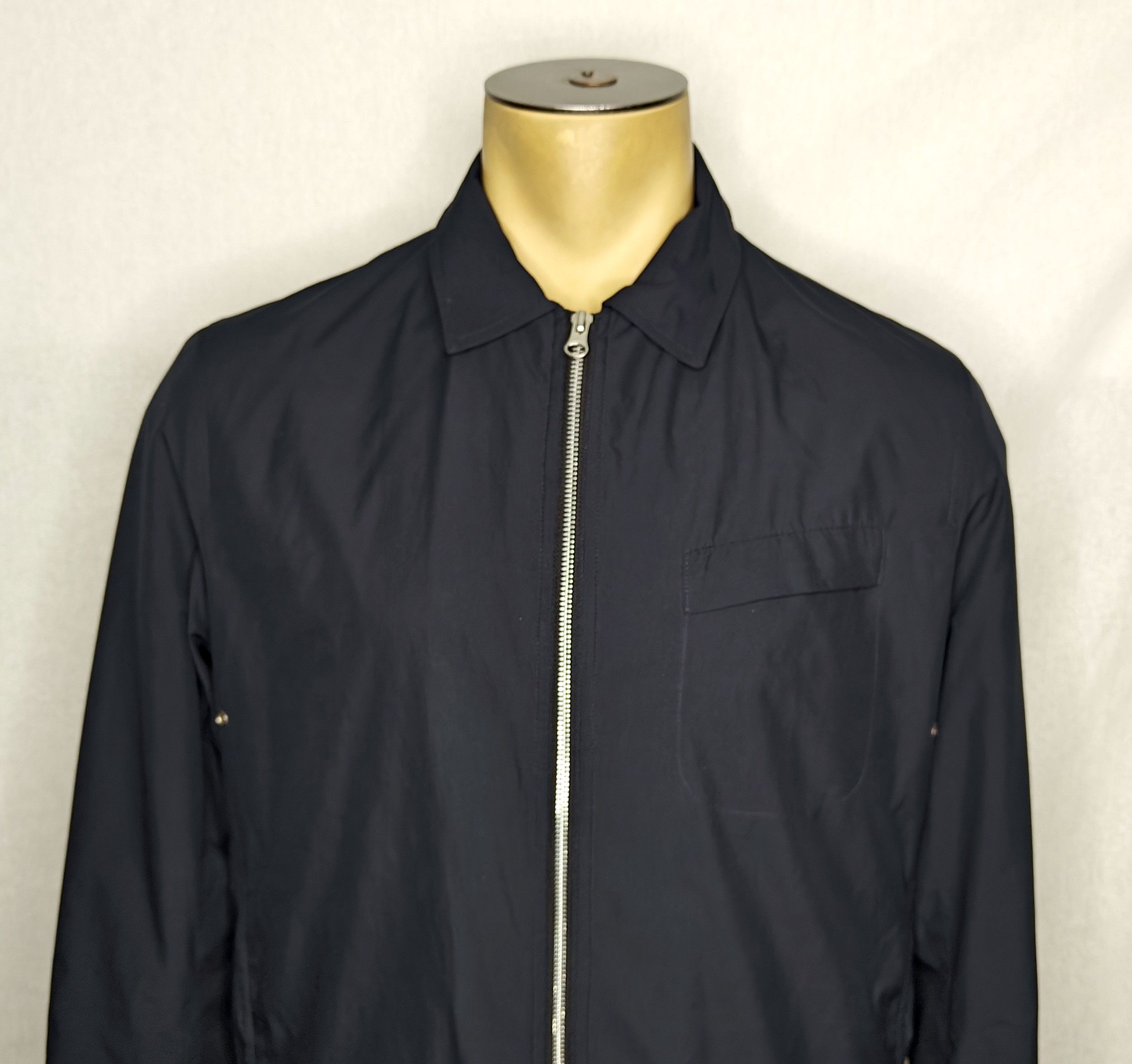 Oliver Spencer Oliver Spencer navy blue zip-up windbreaker bomber jacket Size US M / EU 48-50 / 2 - 4 Thumbnail
