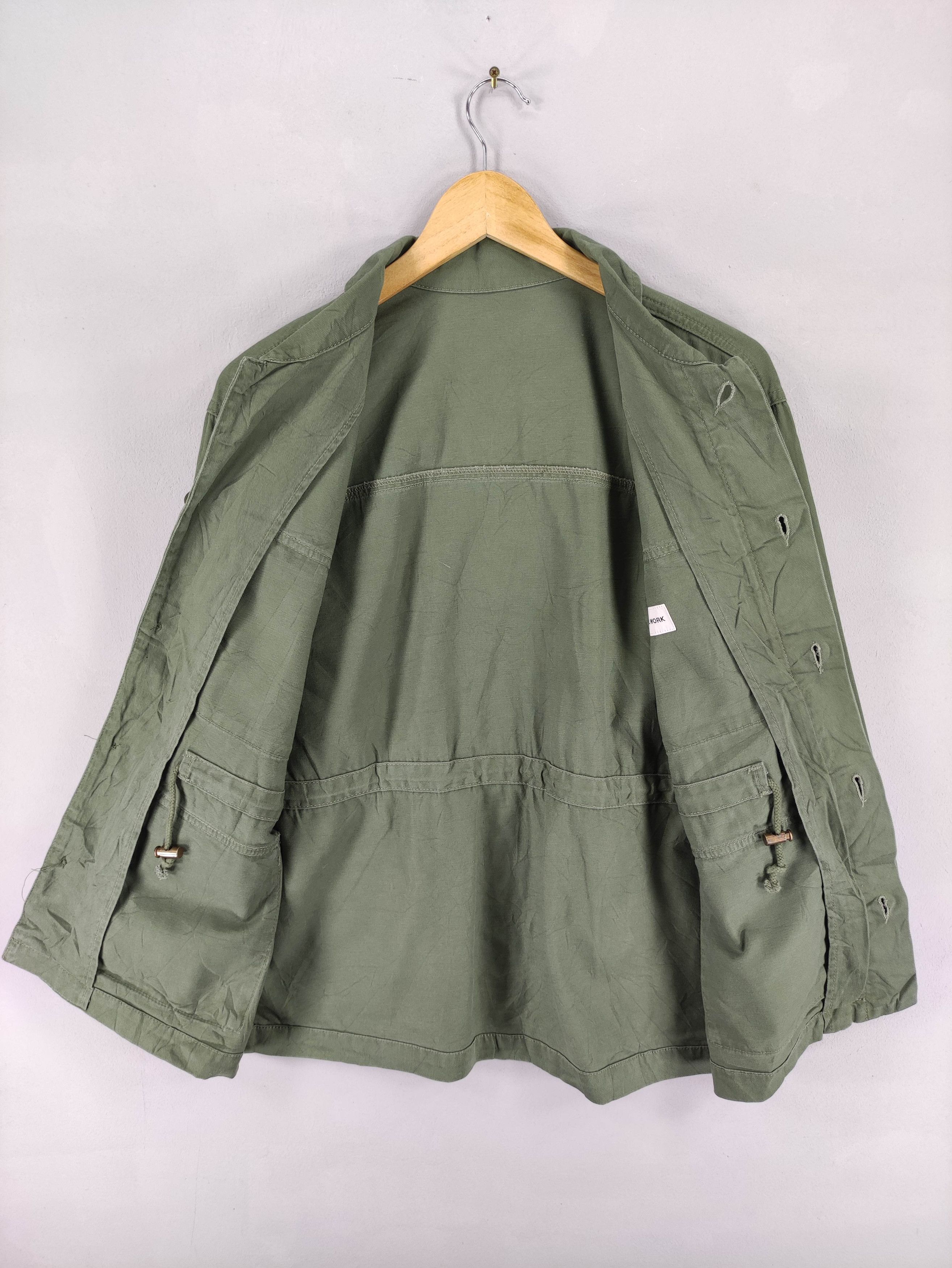 Global Work Vintage Global Work Bdu Jacket Shirt Button Up Size US M / EU 48-50 / 2 - 2 Thumbnail