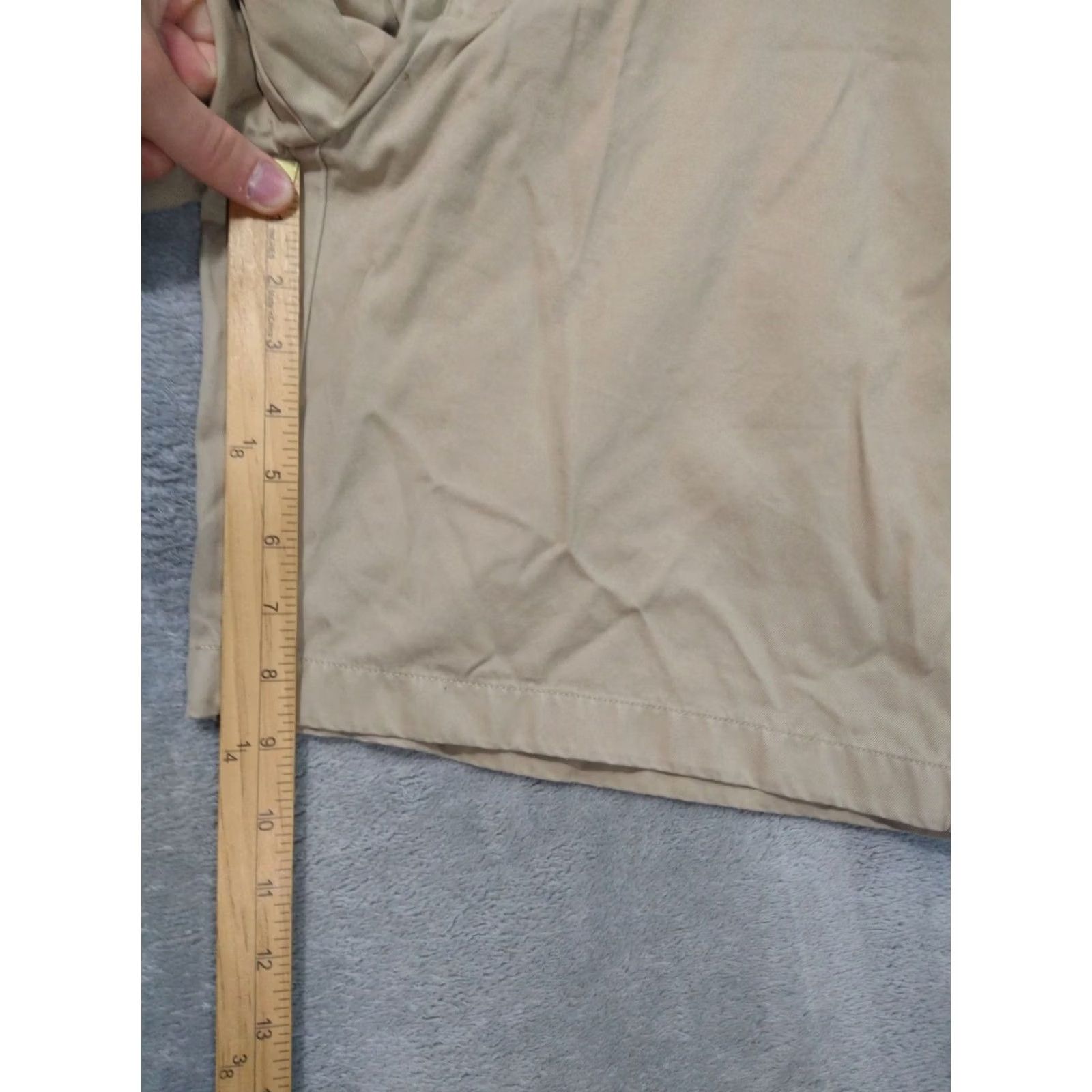 Peter Millar Peter Millar Shorts Mens 38 Beige Soft Touch Twill Golf Chino Pima Cotton Size US 38 / EU 54 - 5 Thumbnail