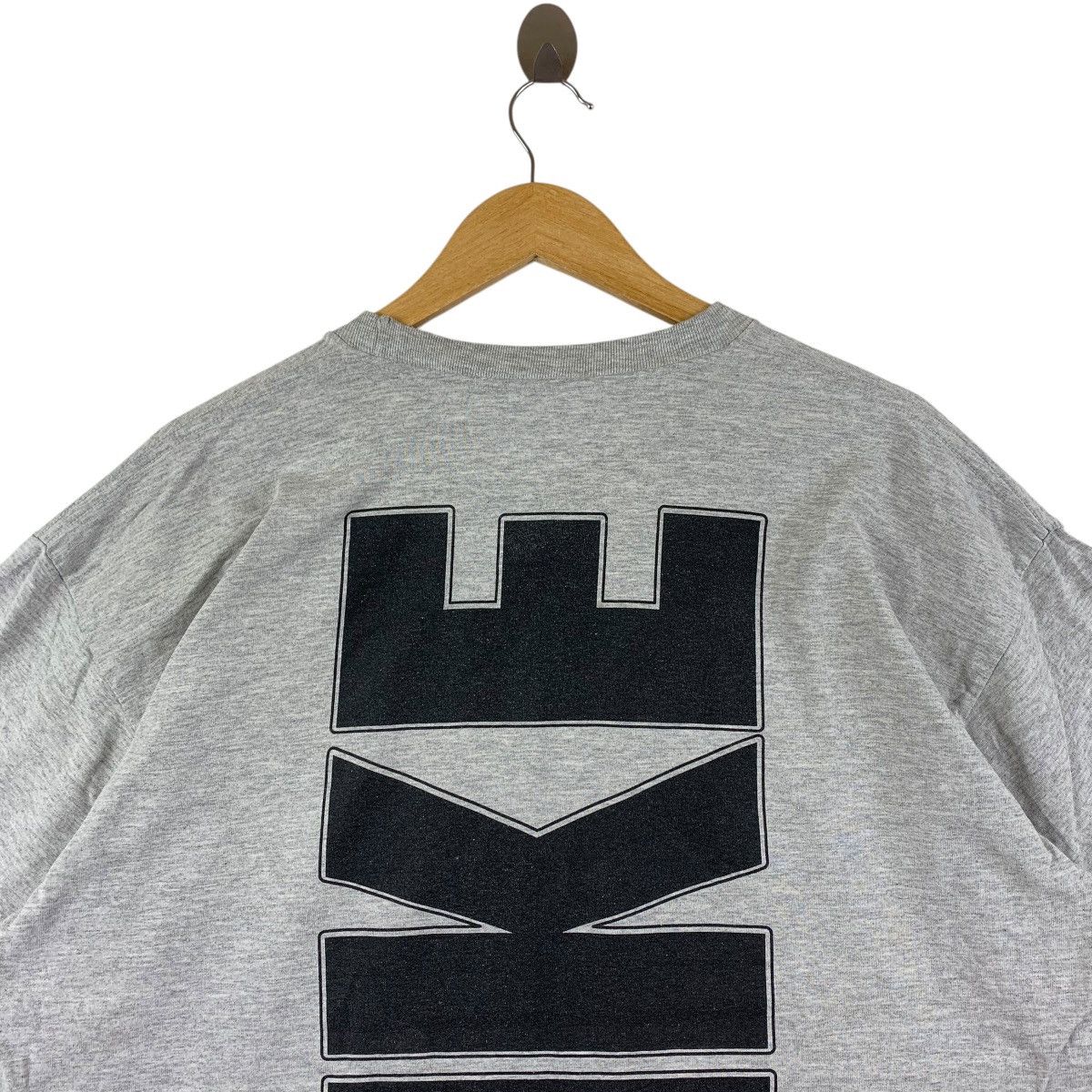 Nike × Vintage Vintage NIKE center swoosh big logo spellout back hit tee Size US L / EU 52-54 / 3 - 9 Thumbnail