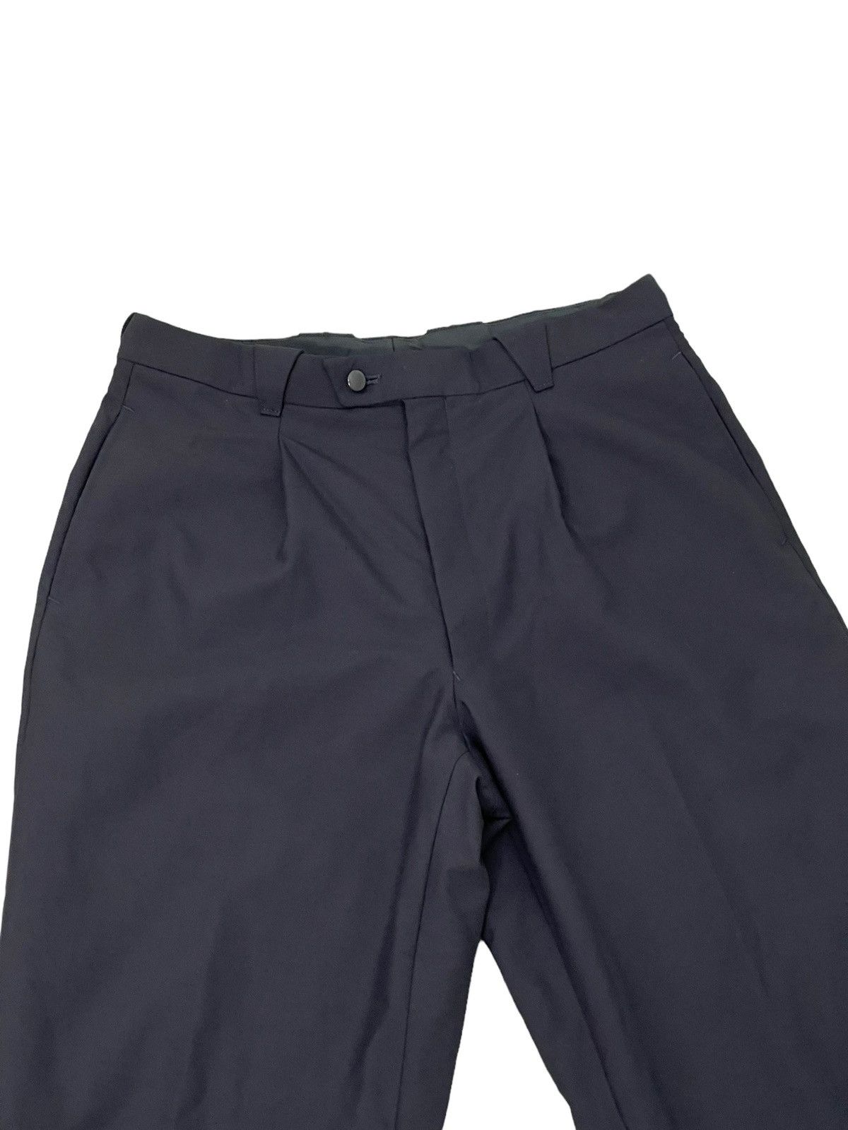 Thierry Mugler Vtg 90s Thierry Mugler Wool Trouser Loose 6🟦5 Size US 30 / EU 46 - 9 Thumbnail