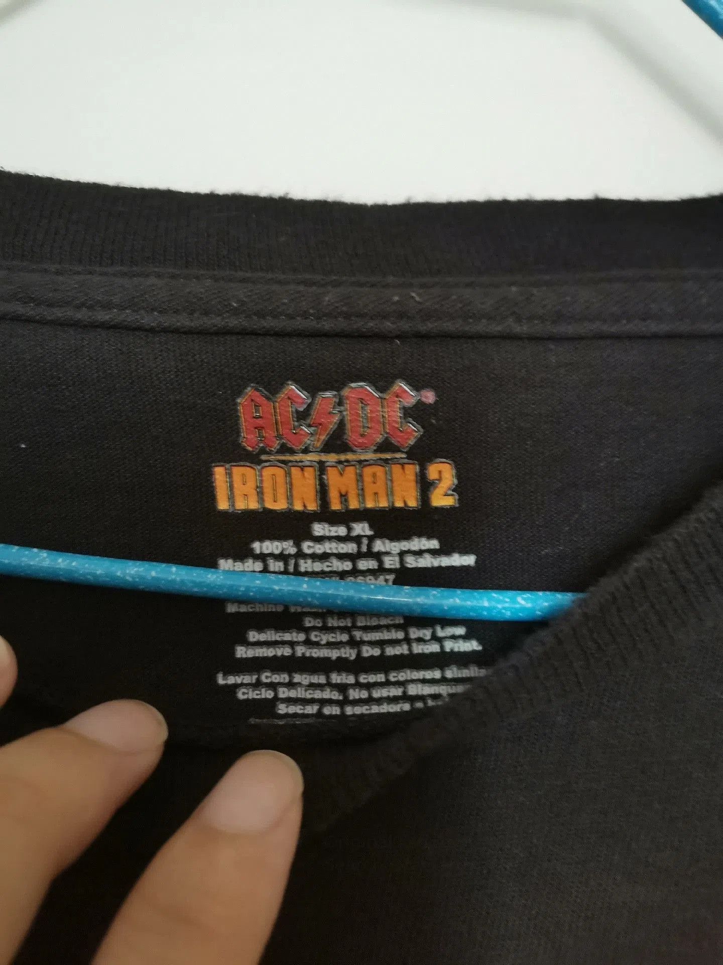 Vintage ACDC Iron Man Vintage Short Sleeve T. Size US M / EU 48-50 / 2 - 3 Thumbnail