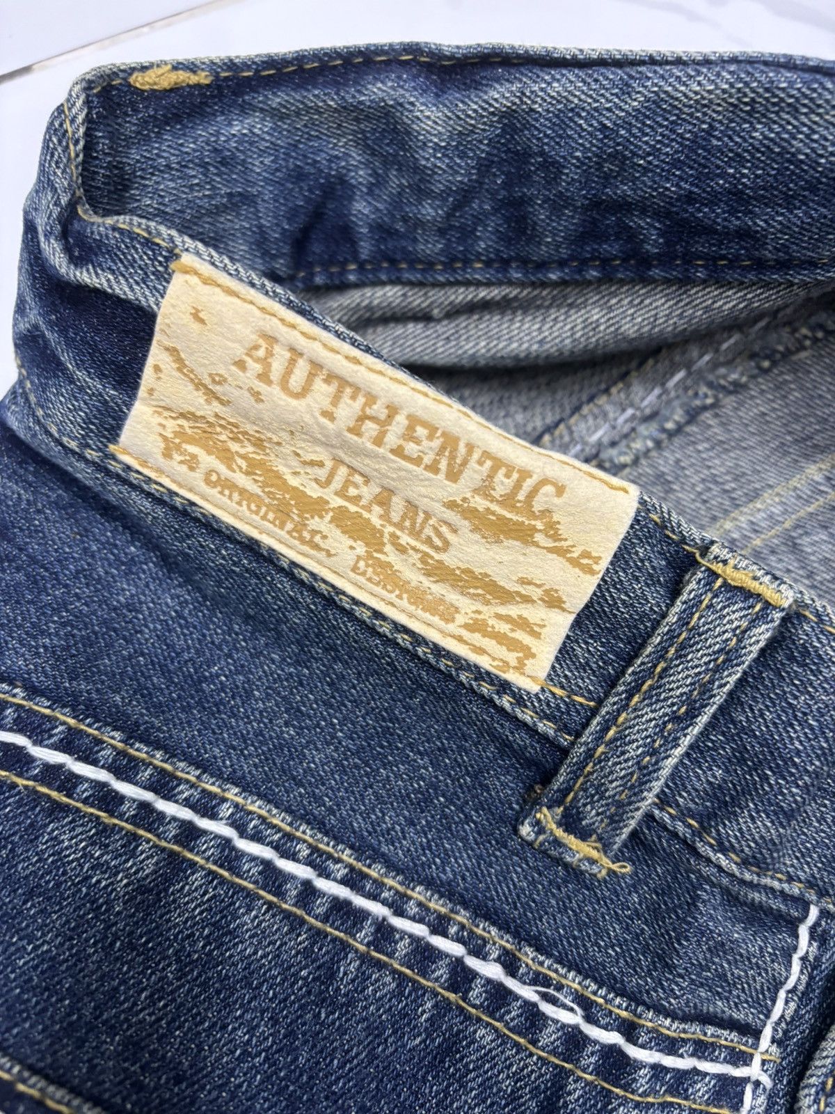 Kapital Authentic Jeans Big Stitch Bootcut Kapital Style Distressed Size US 29 - 10 Thumbnail
